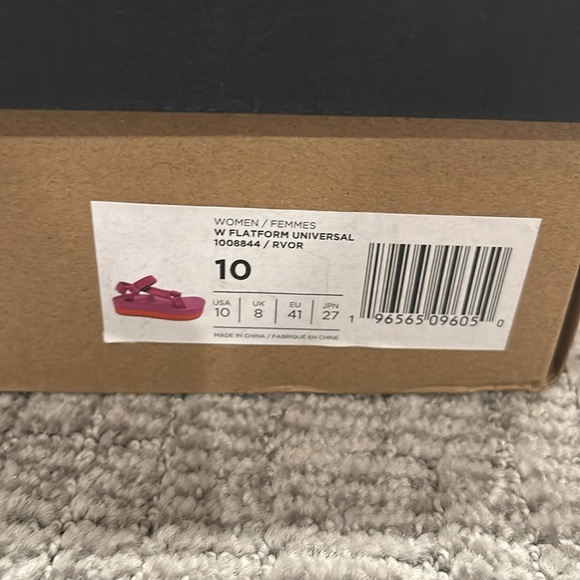 Teva Flatfoem Universal Sandal Pink 10 - Picture 3 of 6